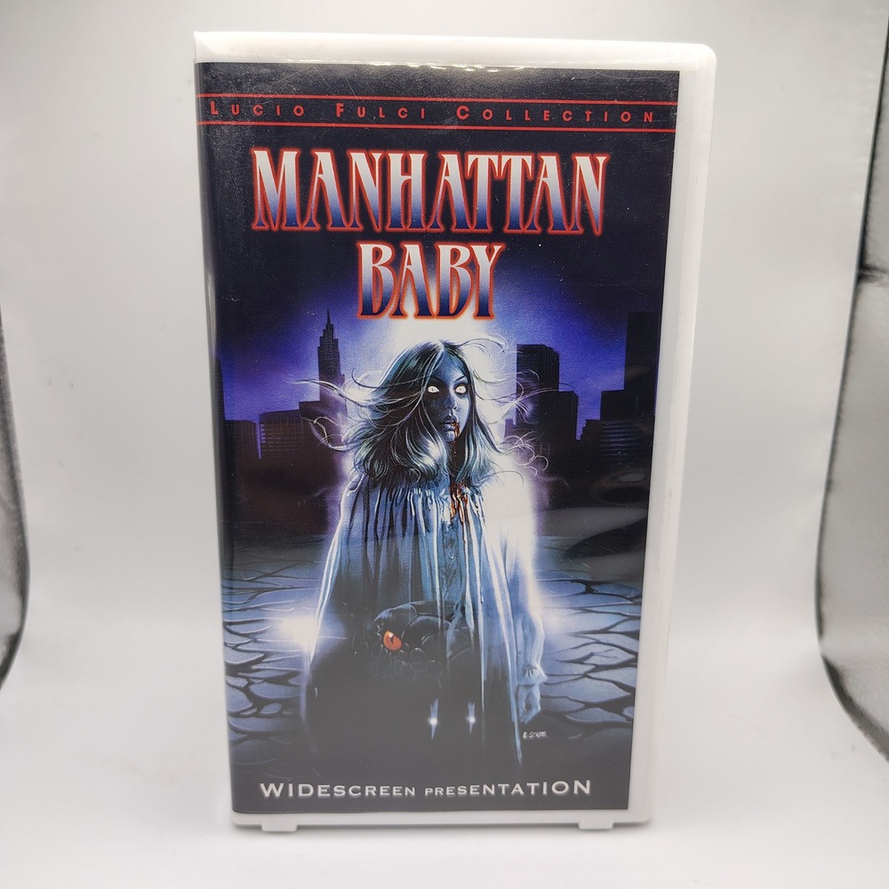 Manhattan Baby VHS Lucio Fulci Collection Widescreen Anchor Bay Horror SV11848